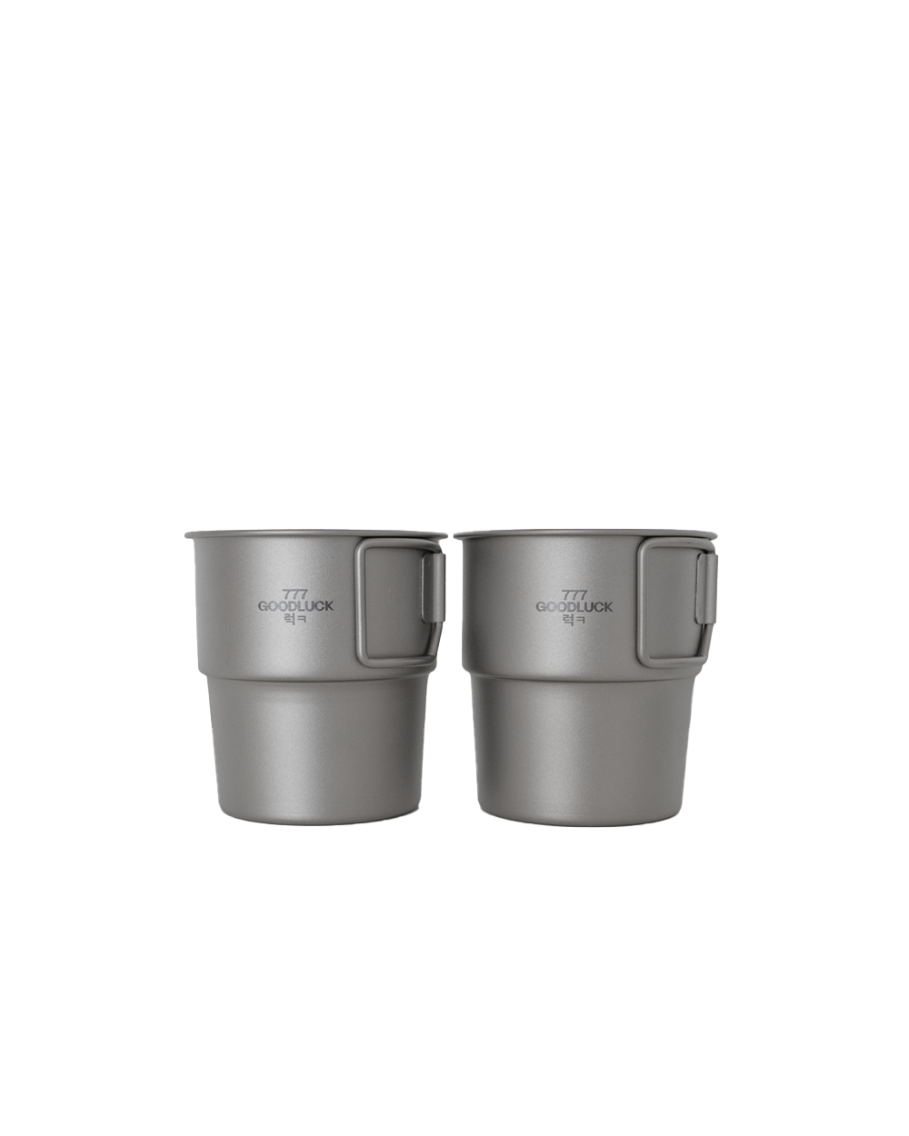 777 Goodluck 럭ㅋ 티타늄 머그 Titanium mug 300ml