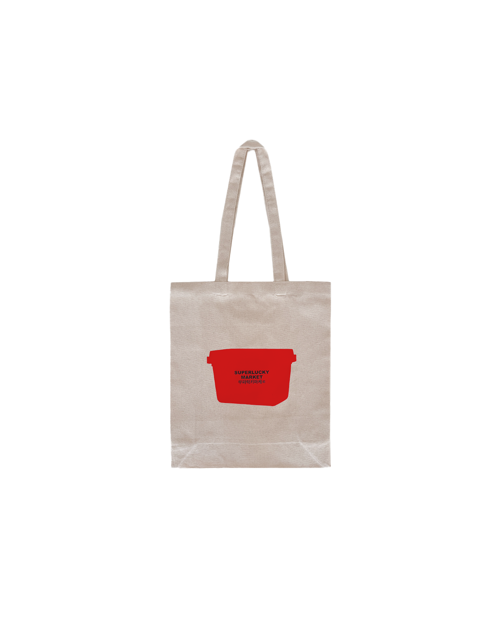 Gochujang box cotton tote bag